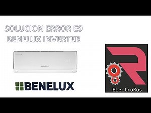ERROR E9 BENELUX INVERTER