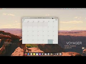 Voyager Live 22.04 LTS Edition Explorer - GNOME and Xfce desktops unified in a single distribution.