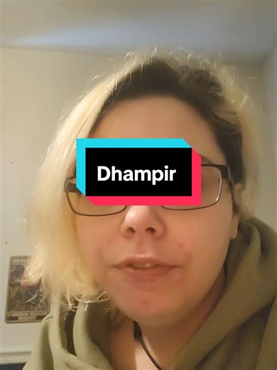 Replying to @disagreeableratchild Captions kept autocorrecting Dhampir to Dawn Pierce, so thats the name of my new dhampir OC i just made up