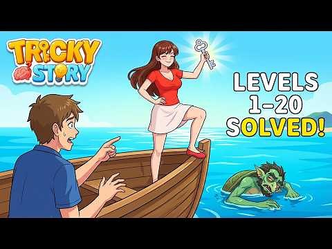 Tricky Story Levels 1-20 | NORMAL Mode | Complete Walkthrough All Solutions! 🎯