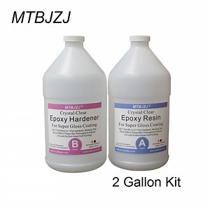 [Hot Item] Super Clear Epoxy Resin Table Top Coating 2 Gallons Kit