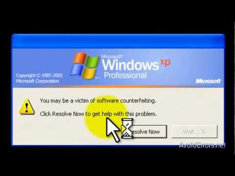 How to Remove Windows Genuine Advantage Notification