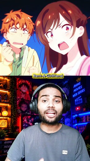A Rom-Com Anime Full of Love, Drama & Chaos! ❤️😂 | Rent-a-Girlfriend 👩‍❤️‍👨 #shorts #anime #review