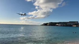 4.6K views · 140 reactions | It’s about knowing how to make an entrance at SXM Airport Condor Airlines . . .  by Ambient Digital Service #spectacularlandingsawaits | Princess Juliana International Airport - St. Maarten | Facebook