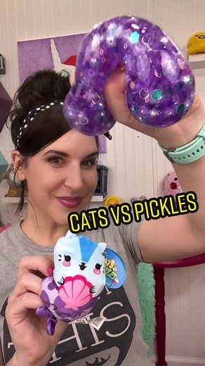 Cats Vs Pickles Mer-Cat Edition Squishy Pick Challenge