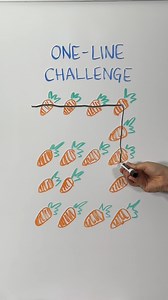 4.3M views · 339 reactions | One Line Carrot Game | Café Moucha | Facebook