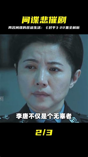 兩個間諜的悲催生活，經典諜戰劇《對手》22集解說 #懸疑 #電影解說 #案件 #懸案 #懸疑驚悚
