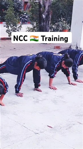 NCC Training: Girl Cadets Prove Their Strength and Endurance
