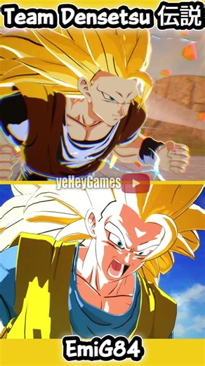 Goku Transformation to SSj3 (Which Mod did Best) #shorts