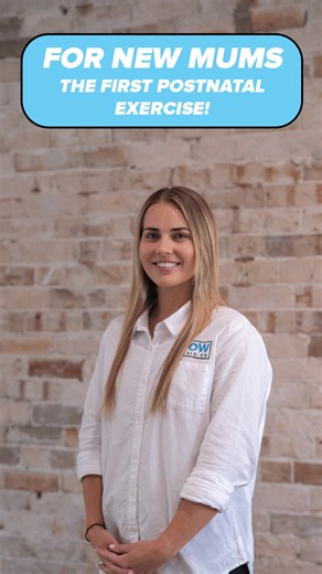 Flow Physio Co • Physiotherapy on Instagram: "Your first postnatal exercise isn’t planks or crunches. It’s reconnecting your breath with your deep core and pelvic floor. Here’s a simple way to start: 1️⃣ Lie on your back with knees bent 2️⃣ Breathe in gently through your ribs 3️⃣ As you exhale, think “lift and wrap” through your pelvic floor and lower tummy 4️⃣ Repeat for 6–8 slow breaths 5️⃣ Try 2–3 rounds This helps restore core control, reduce pressure and set the foundation for returning to 