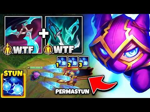 This Permastun Kennen build procs his passive over and over... (THIS IS GENIUS)