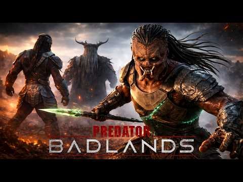 Predator: Badlands 2025 | Elle Fanning | Final Battle Dek and Thia return to Yautja Scene Review
