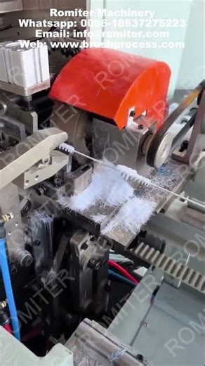 Automatic Twisted Wire Step Shape Brush Making Machine