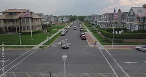 Lovely neighborhood in Sea Girt, New Jersey.