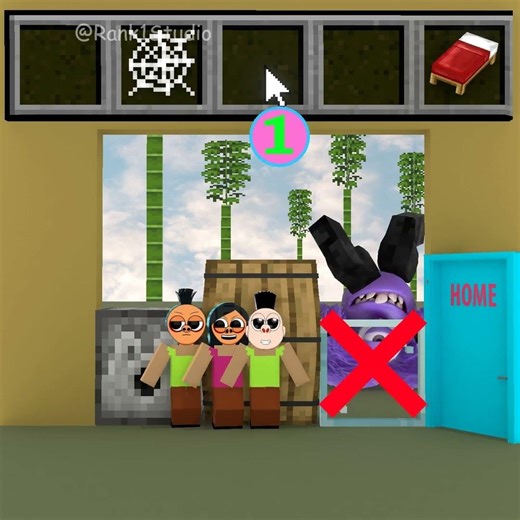 Help 3 versions of Hamood Habibi get back to their home! 👍