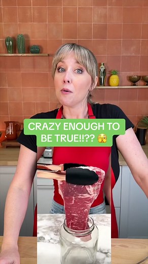 Was not what I was expecting 😅 #viralrecipe #approved #steak