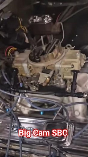 Big Cam Chevy Idle Sounds Great! #Chevy #v8 #sbc #hp #fast #350 #355 #Cam#idle #sound #wow