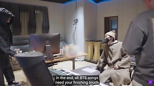 8K views · 433 reactions | ️ in the end, all bts songs need your finishing touch~ ️ how is it?! we can change the key if needed  i'll go with this one ️ is it okay?  that's jungkook for you ️ his spectrum is insane *proud hobi* © jjklve ~ winterbunnybear | Taekook Updates | Facebook