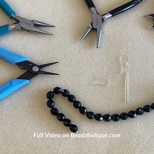 Watch the full video here: https://beadaholique.com/collections/instructional-beading-videos/products/how-to-make-earrings-in-less-than-2-minutes | Beadaholique.com