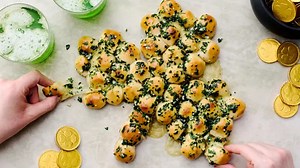 Our Pull-Apart Shamrock Is One Appetizer Sure To Bring You Good Luck