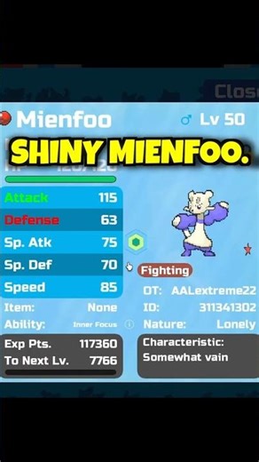 FREE SHINY MIENFOO PLUS EXTRA REWARDS - Pokemon Brick Bronze Roria Conquest