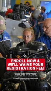 Get your registration fee waived. Train for a hands-on automotive career that you can love. | Universal Technical Institute | Facebook