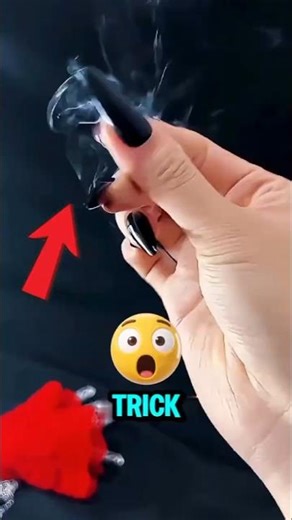 This Fingertip Smoke Trick Fooled Everyone 😮💨 #fingertip