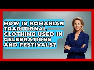 How Is Romanian Traditional Clothing Used In Celebrations And Festivals? - TalkingSoutheastEurope