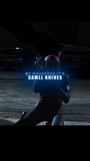 "My weakness, it is small knives." 😔 -The amazing spiderman | virado em voice | edit
