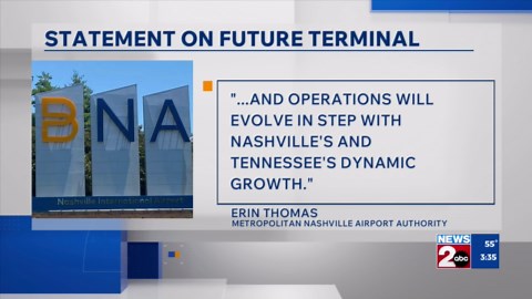 BNA provides statement on new terminal