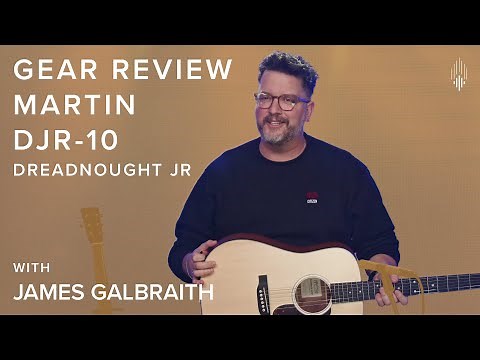 Martin Dreadnought Jr Review - D Jr 10E Acoustic-electric Guitar - Natural Spruce