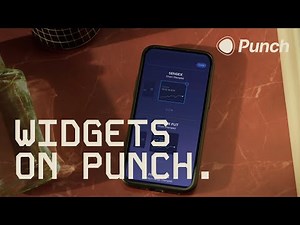 How To Use Widgets On Punch