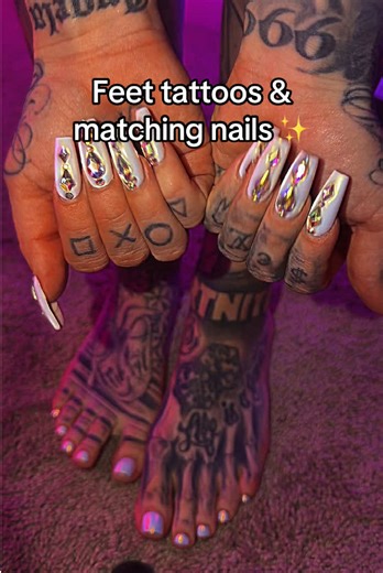 Feet Tattoos and Nail Art Inspiration