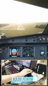 Pousando com A320 Fênix + FCU Minicokpit e Thurstmaster TCA Airbus no Flight Simulator 2020