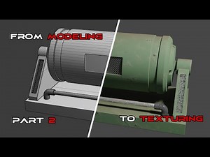Fluent - Model And Texture An Electric Generator - Part 2 of 2