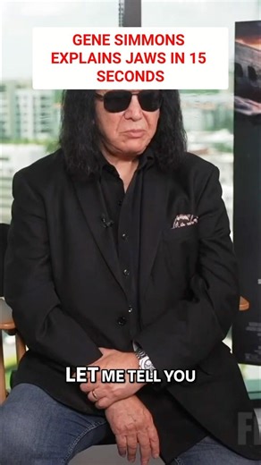 Gene Simmons Explains Jaws in 15 Seconds
