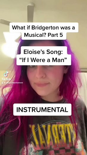 Eloise Altos Singing 'If I Were a Man' | Bridgerton Musical