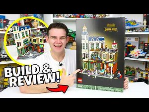 BUILDING the NEW 2026 LEGO ‘Shopping Street’ Modular (Set 11371) | Full Build & Review