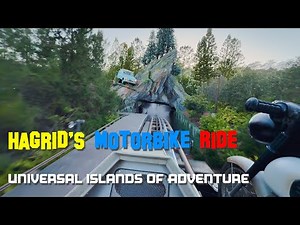 [4K] 2025 Hagrid’s Motorbike Roller Coaster Full Ride POV at Universal Orlando Islands of Adventure