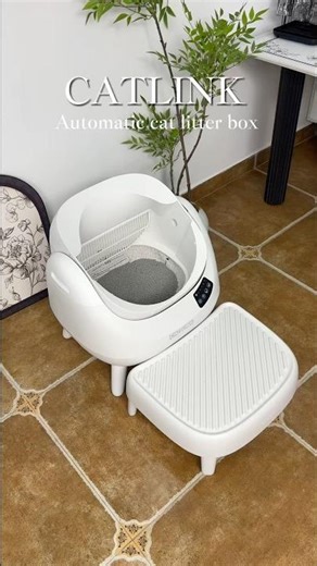 automatic cat litter box #catlink #catlitterbox #apartmentcats #usa_tiktok #newyork