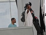 Will Smith and Martin Lawrence film a scene for Bad Boys 4 together in Atlanta