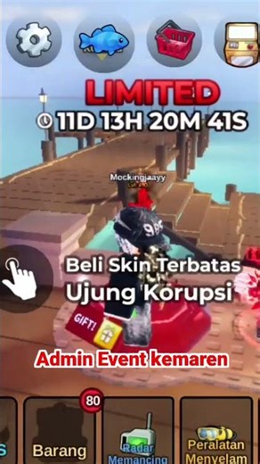 Info Admin Event Fish It terbaru #shorts #roblox #fishit