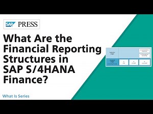 What Are the Financial Reporting Structures in SAP S/4HANA?