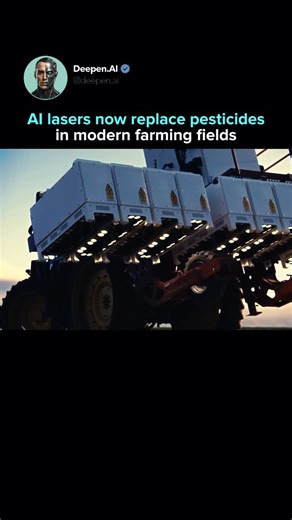 AI. Tech. The next evolution. | Carbon Robotics’ LaserWeeder G2 uses AI, computer vision, and high power lasers to remove 450,000 weeds/hour with sub-millimeter precision.... | Instagram