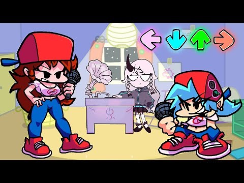 Friday Night Funkin' - Girlfriend Mode Boyfriend Vs. Girlfriend Over Boyfriend (FNF Mod)