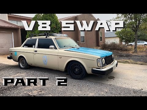 Part 2: Nik's 1978 Volvo 240 6.0 Chevy V8 Swap 🇸🇪