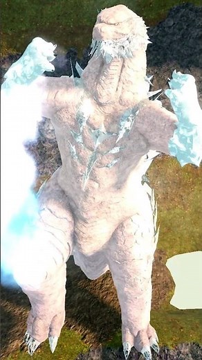 Frostbite Godzilla Boreal Cry - Roblox Kaiju Universe #roblox #godzilla #kaijuuniverse