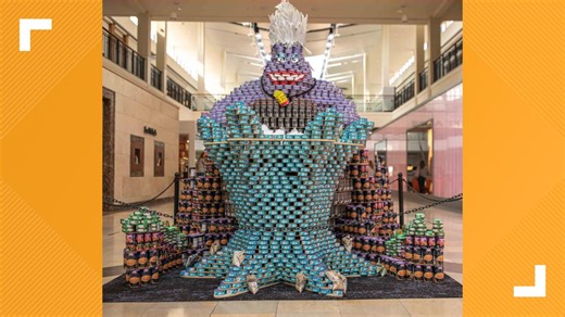 Can-struction competition benefits Texas Food Bank