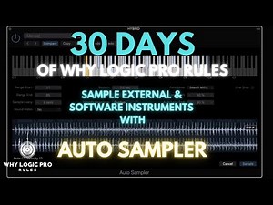 Auto Sampler - Sample Your Hardware & Software Instruments in Logic!