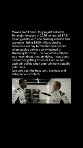 Movies Made $7.5B in 2025: Why Audiences Still Spend Big Money on Theaters